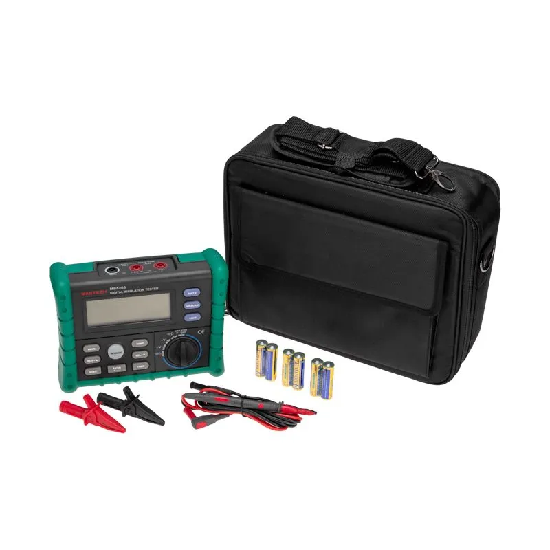 Измеритель сопротивления изоляции MS5203 MASTECH - Фото 2