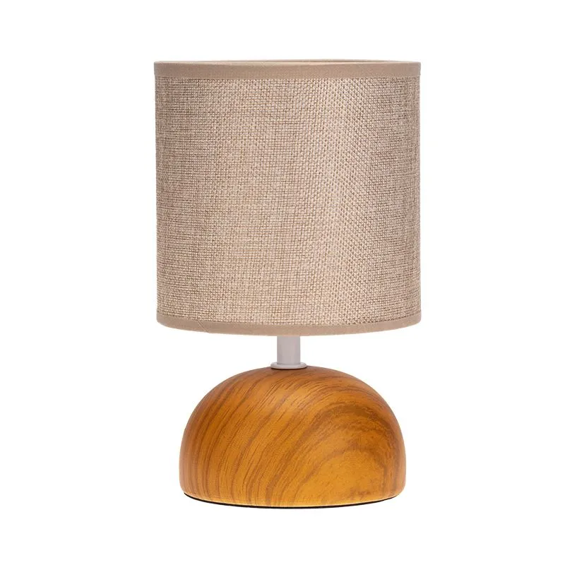 Светильник декоративный настольный Форте, основание под дерево, бежевый абажур, цоколь Е27, 60Вт REXANT - Фото 4