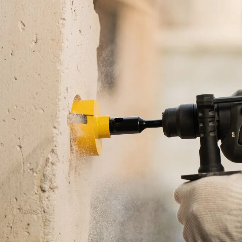 Коронка алмазная по бетону 72мм, L=90мм, М16, сегмент, SDS PLUS KRANZ - Фото 4