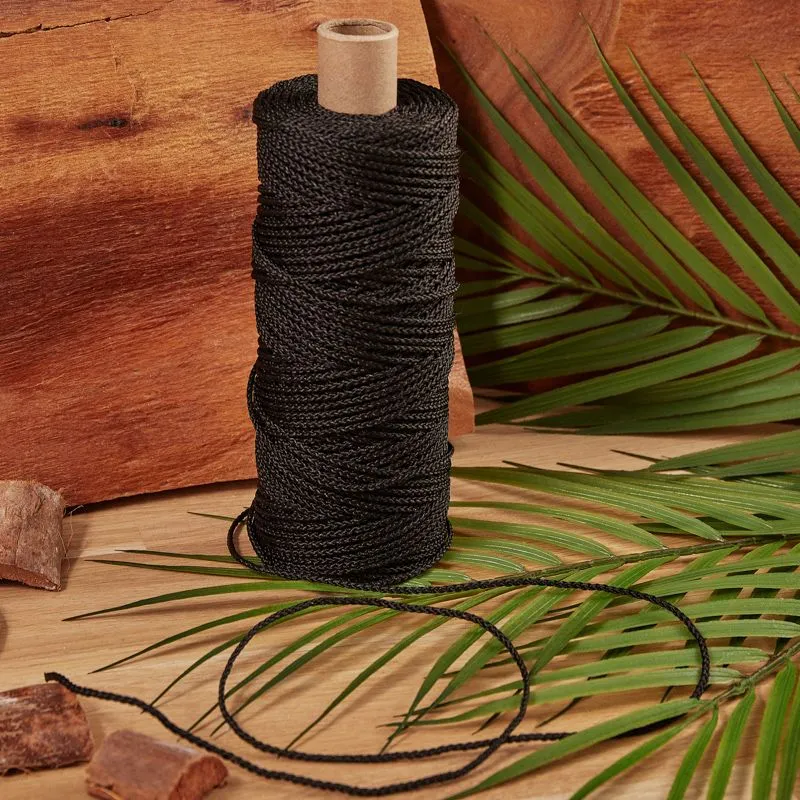 Фал плетеный 2 мм 100 м черный REXANT - Фото 2