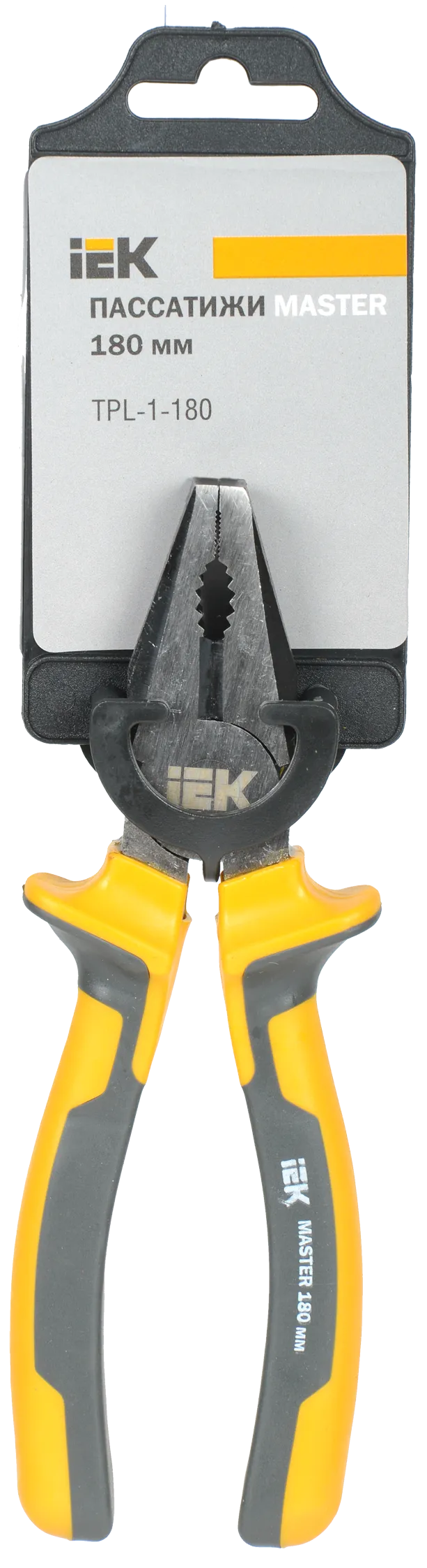 Пассатижи MASTER 180мм IEK - Фото 2