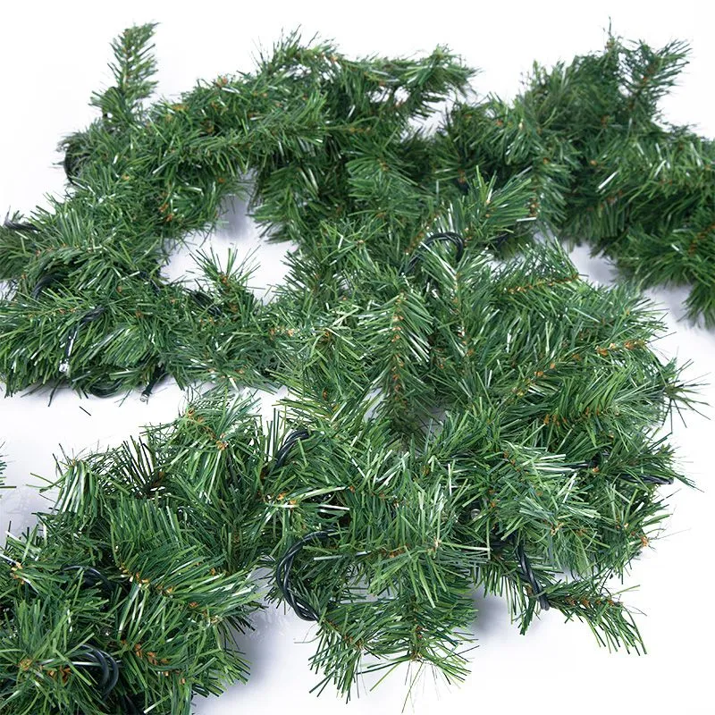 Еловый шлейф 2,7м, диаметр 26см, теплое белое свечение 80 LED с эффектом мерцания NEON-NIGHT - Фото 3