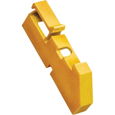 Изолятор DIN желтый IEK