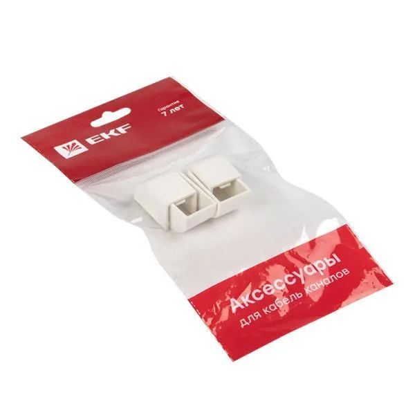 Заглушка (16х16) (4 шт) белая EKF-Plast - Фото 3