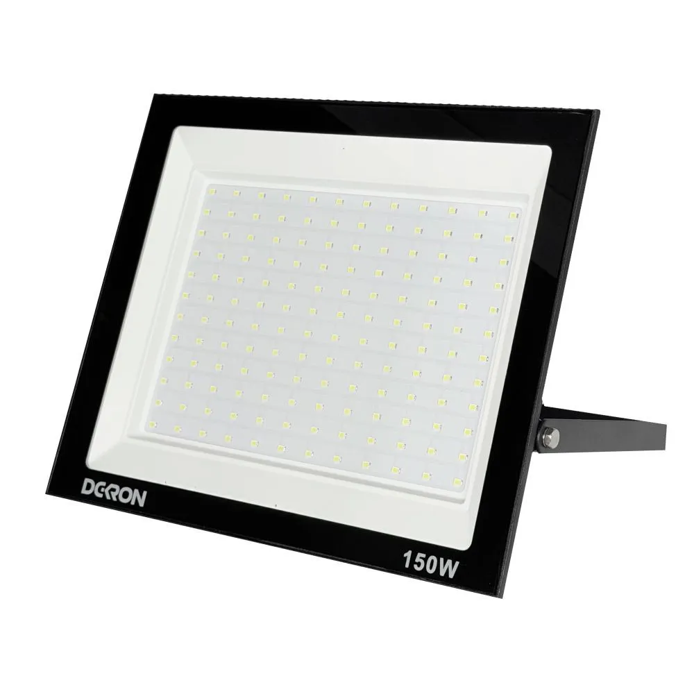 Прожектор светодиодный 150Вт, 12000лм, 6500K, черный, IP65 DEKRON AN1271-0221