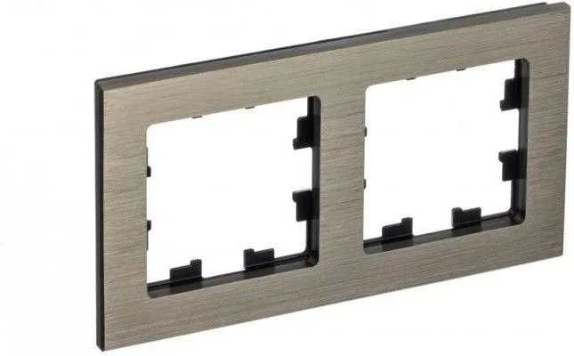 Рамка 2-м AtlasDesign Nature метал. латунь SE ATN312202