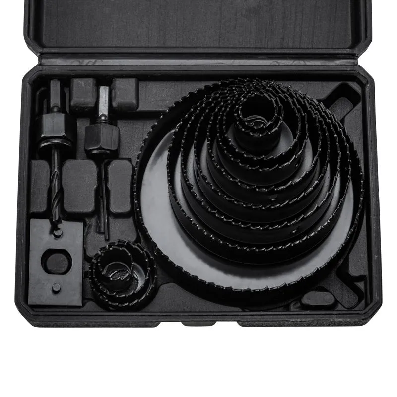 Набор кольцевых пил по дереву, 19-127 мм, 16 предметов KRANZ - Фото 2