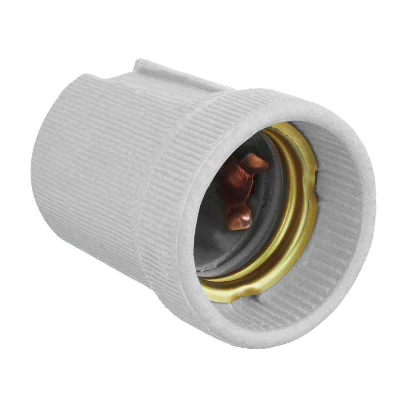 Патрон WOLTA WLH-001 E27, керамический, белый WLH-001