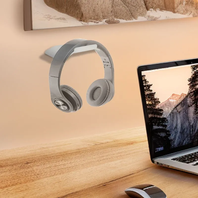 Держатель для наушников, настенный, белый REXANT - Фото 2