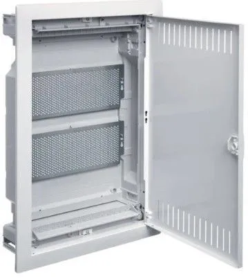 Щит cкрытой установки Multimedia, (506х348х89) IP-30 // Hager - Volta (Белая дверь с перфорацией)