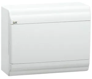 PRIME Корпус пластиковый ЩРН-П-9 модулей навесной белый/белая дверь IP41 IEK MKP82-N-09-WD-41-20