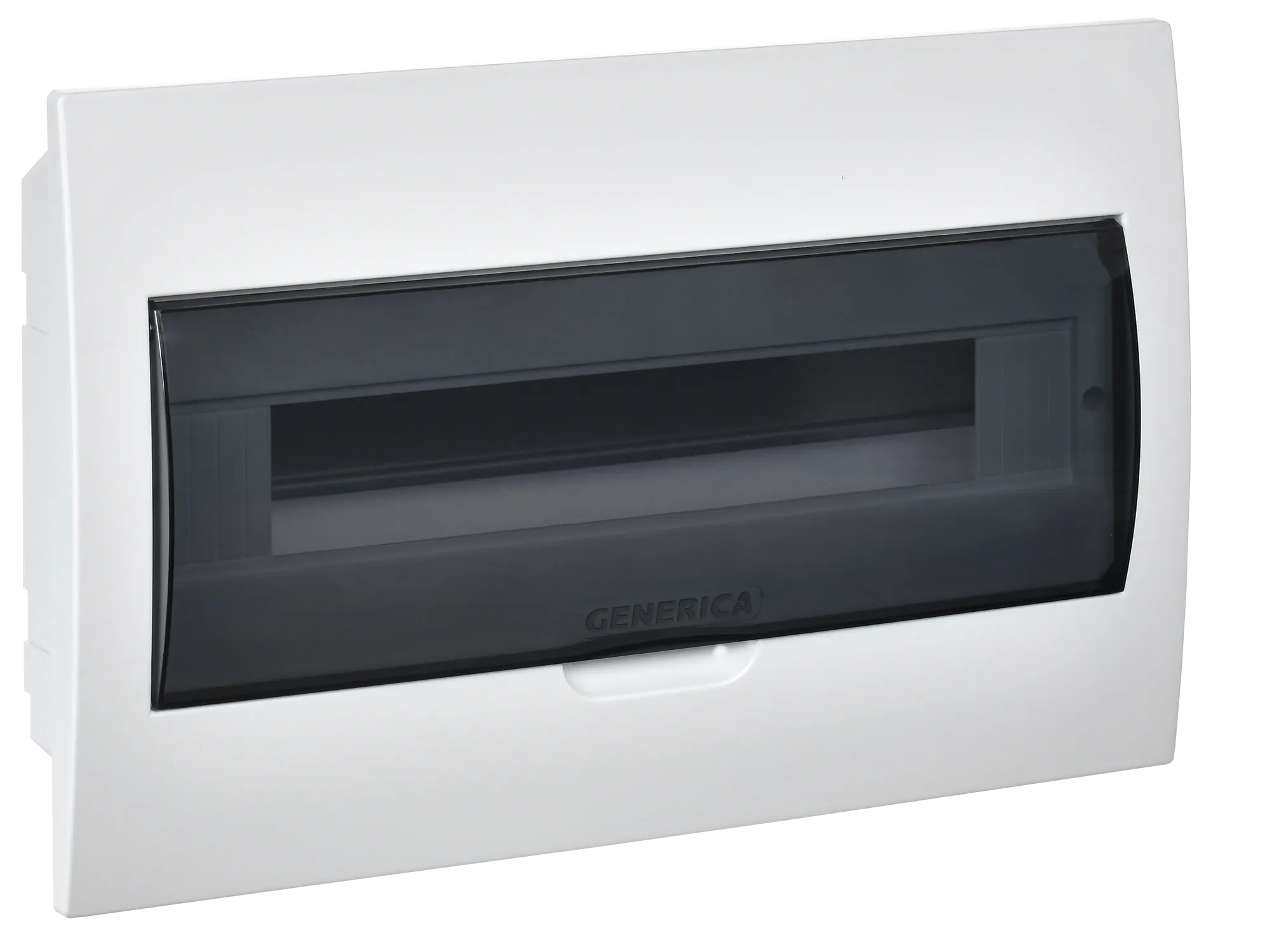 Корпус пластиковый ЩРВ-П-18 черная прозрачная дверь IP41 GENERICA MKP12-V-18-41-G