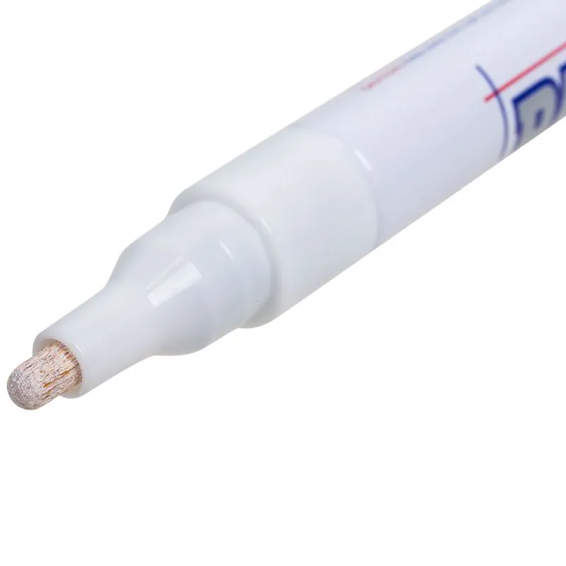 Маркер-краска Slim 2мм, нитрооснова, белый MunHwa - Фото 5