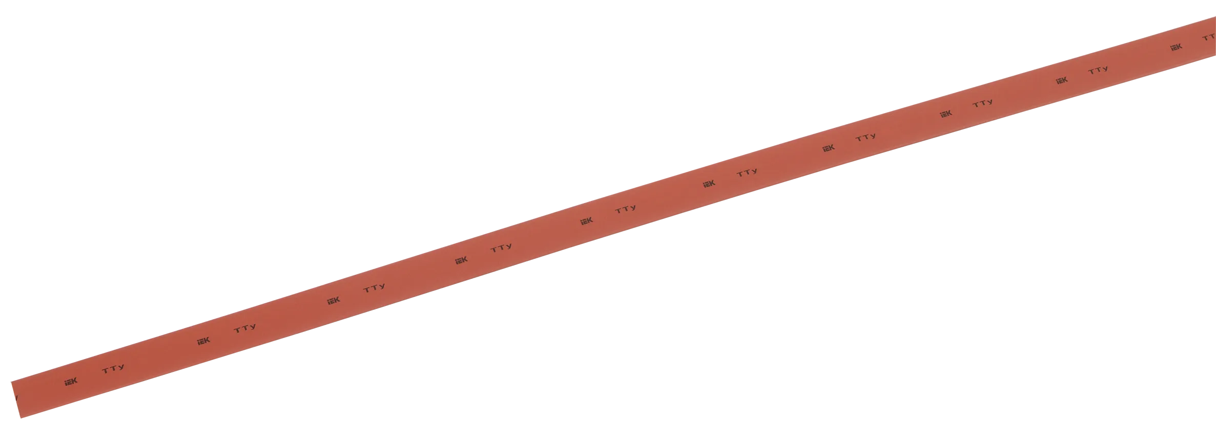 Трубка термоусадочная ТТУ нг-LS 50/25 красная (1м) IEK