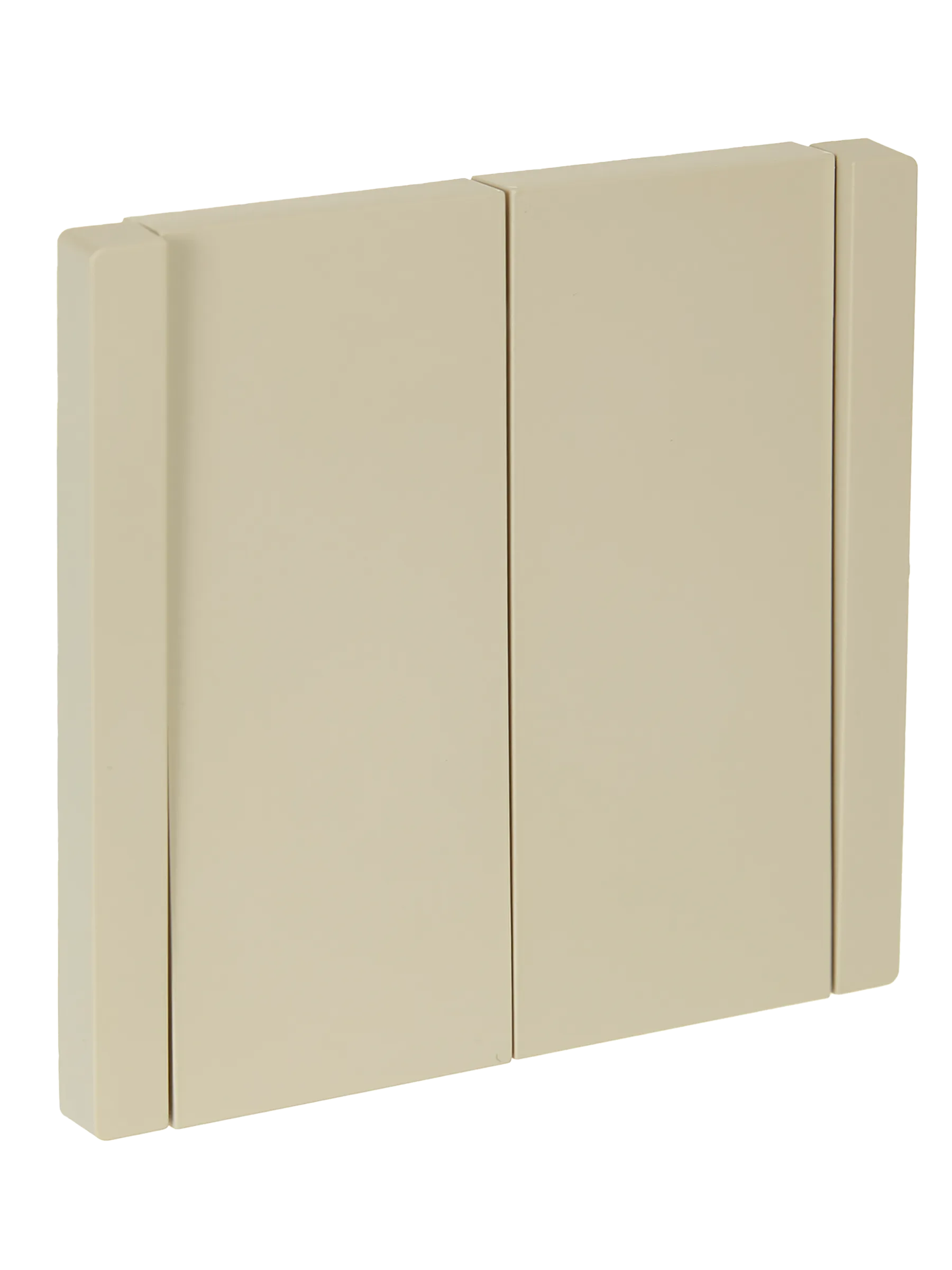 FORTE&PIANO Выключатель 2-клавишный 10А FP405 ваниль IEK FP-V20-0-10-1-K10