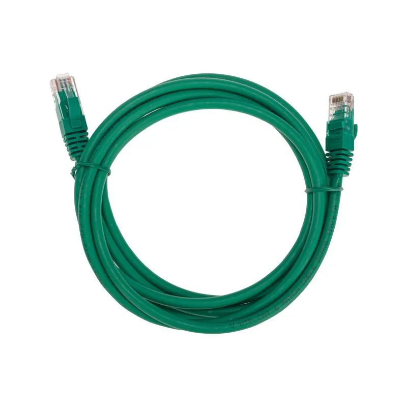 Патч-корд U/UTP, CAT 6, RJ45-RJ45, 26AWG, LSZH, зеленый, 2м REXANT 02-0296-2