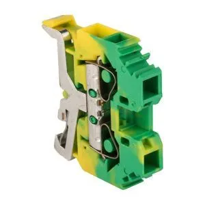 Колодка клеммная пружинная JXB-S-6 41А земля EKF 