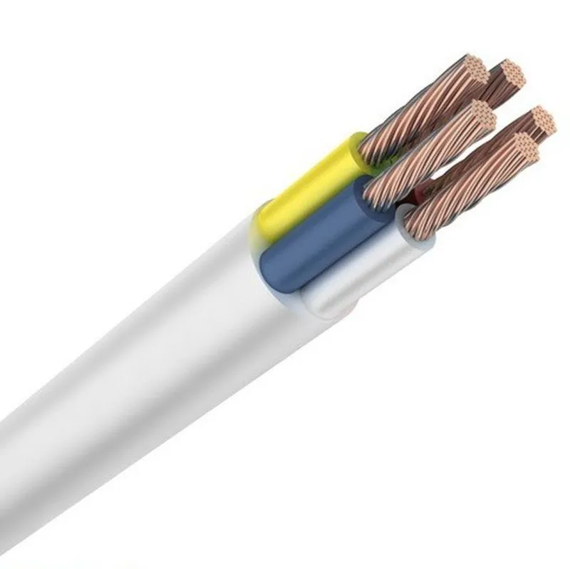 Провод ПВС-ТS 5х6 бел (100м) Автопровод