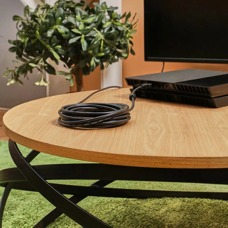 Кабель REXANT HDMI - HDMI 1.4, 7 м, Gold (PVC пакет) - Фото 5