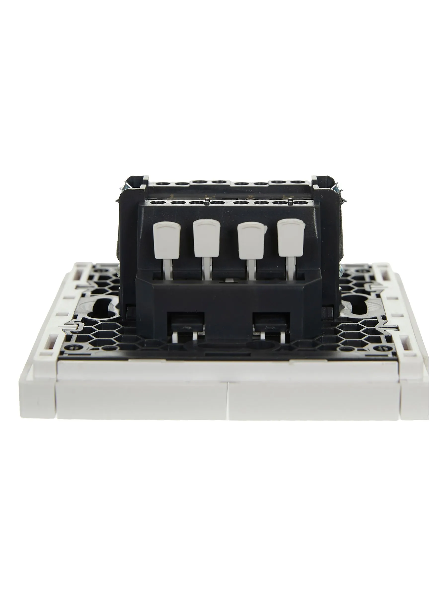 FORTE&PIANO Выключатель 2-клавишный проходной 10А FP207 белый IEK - Фото 5