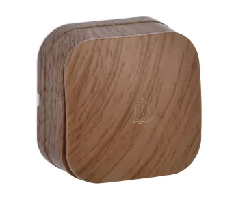 GLORY Выключатель 1-клавишный для открытой установки самовозвратный 10А ВСс20-1-0-ХД дуб IEK