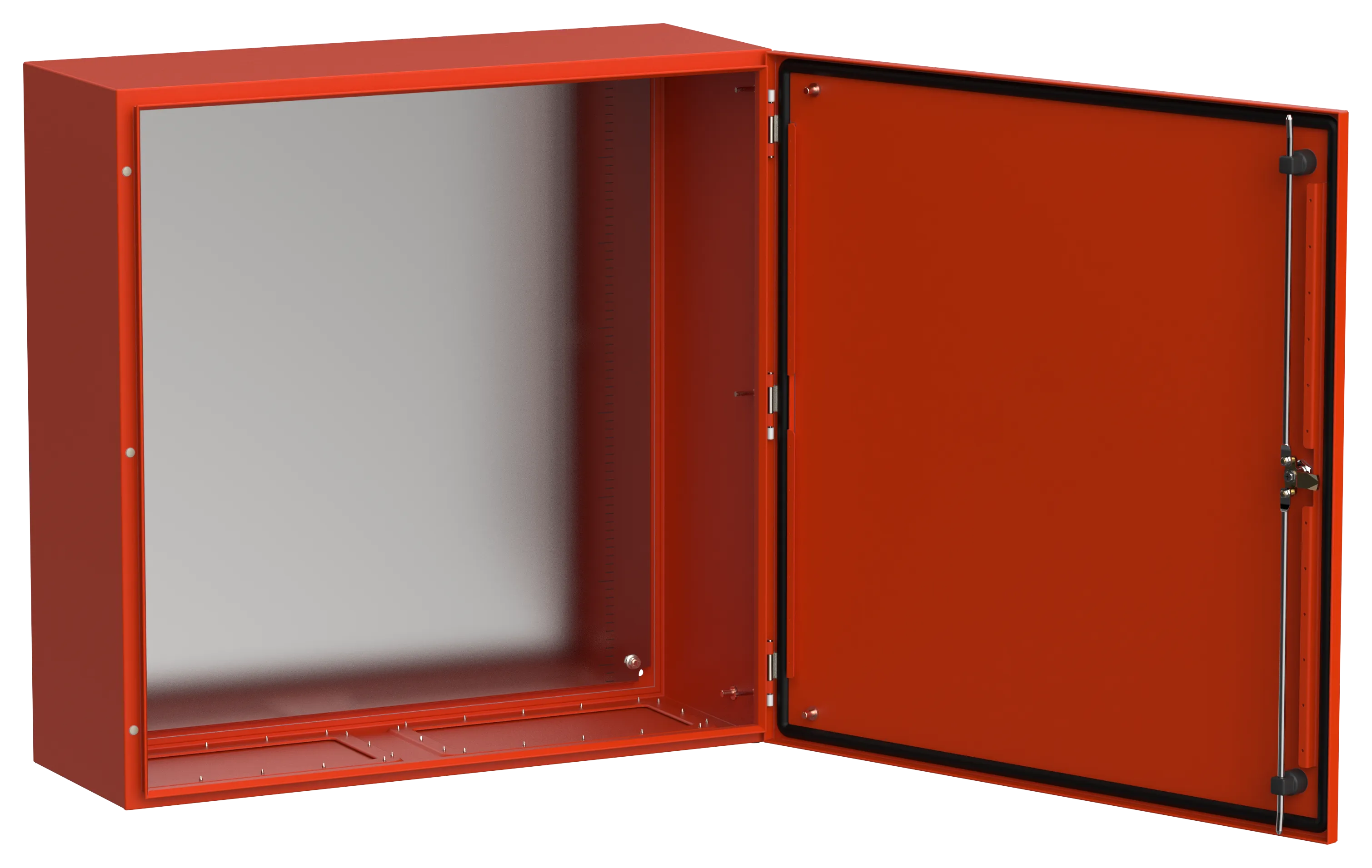 TITAN 5 Корпус металлический ЩМП-80.80.30 УХЛ1 IP66 RAL3020 красный IEK TI5-13-N-080-080-030-66