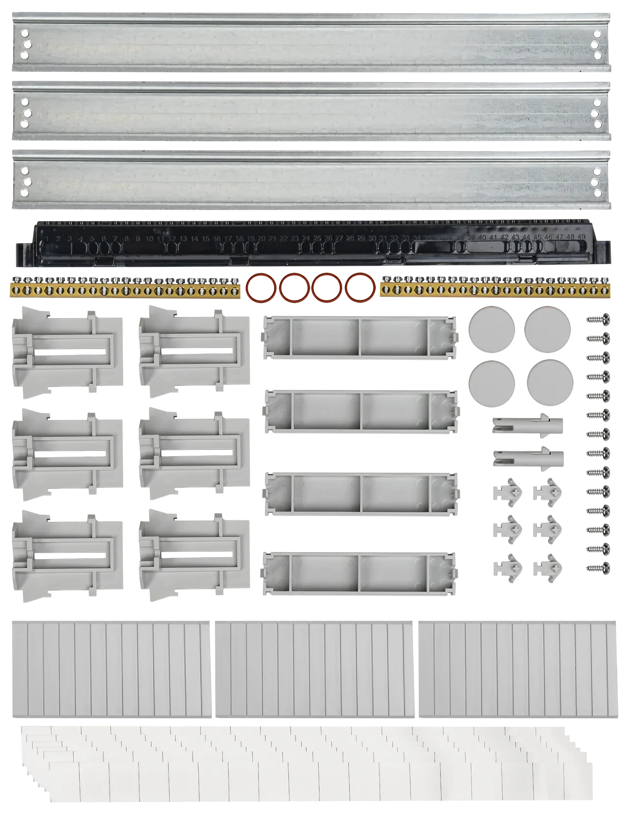 TEKFOR Корпус пластиковый КМПн-54 IP65 серая непрозрачная дверь IEK - Фото 2