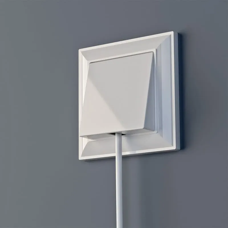 Вывод кабеля (белый) Werkel - Фото 2