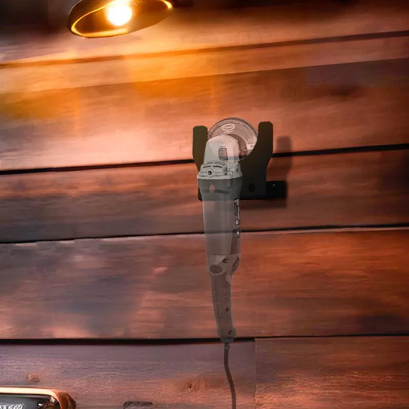 Держатель для угловых шлифмашинок до 125мм, настенный, черный REXANT - Фото 2