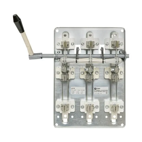 Разъединитель-предохранитель РПБ-1 100А левый привод, без ППН EKF Basic - Фото 4