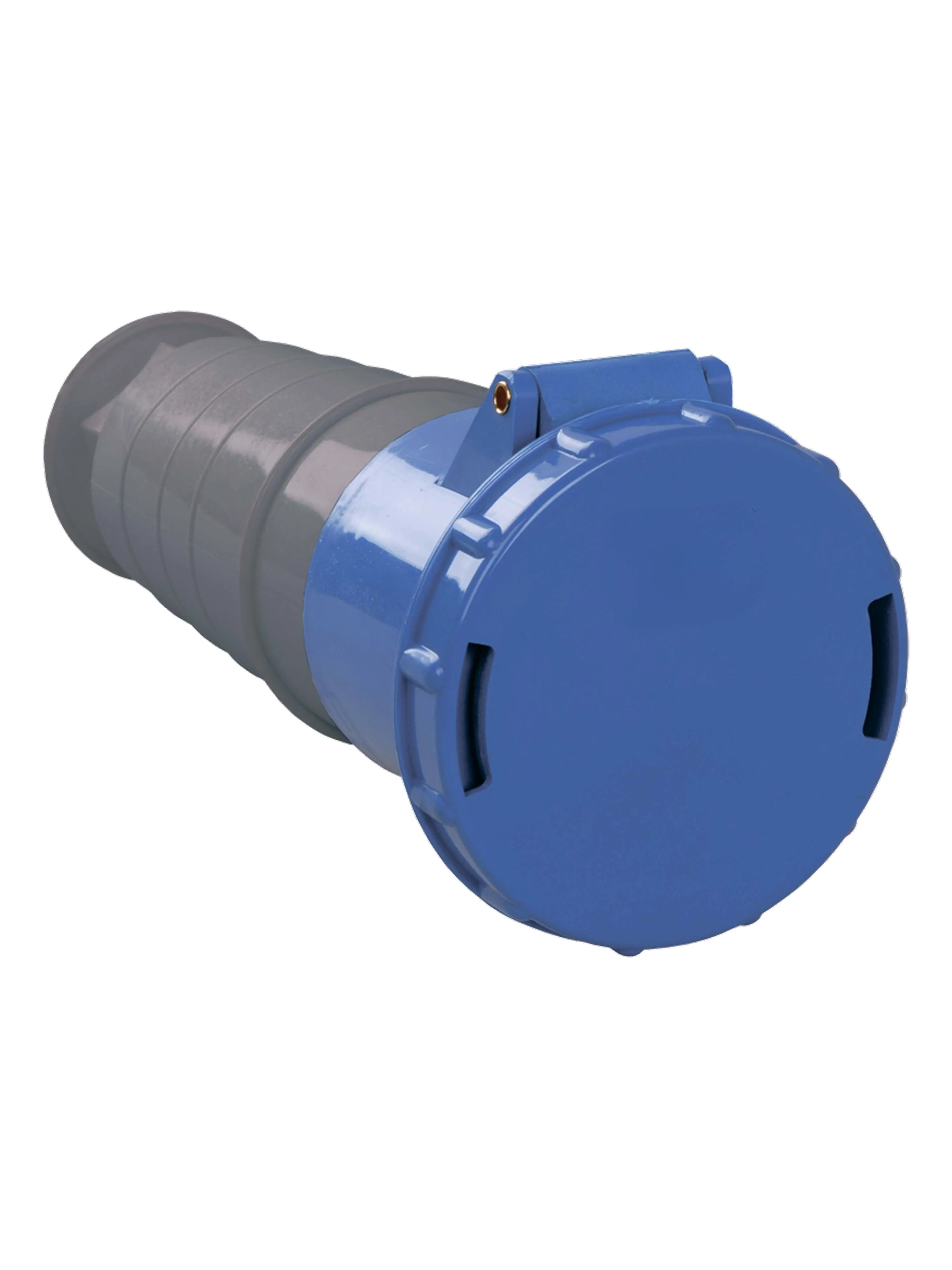 Розетка переносная 233 2P+PE 63А 200-250В IP54 DEKRON AN0908-0036