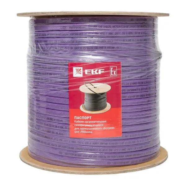 Саморегулирующийся нагревательный кабель ESU-45F, 200 м