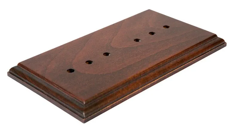 Подложка двухместная "Престиж", цвет - красное дерево,ТМ "МезонинЪ" GE70717-27