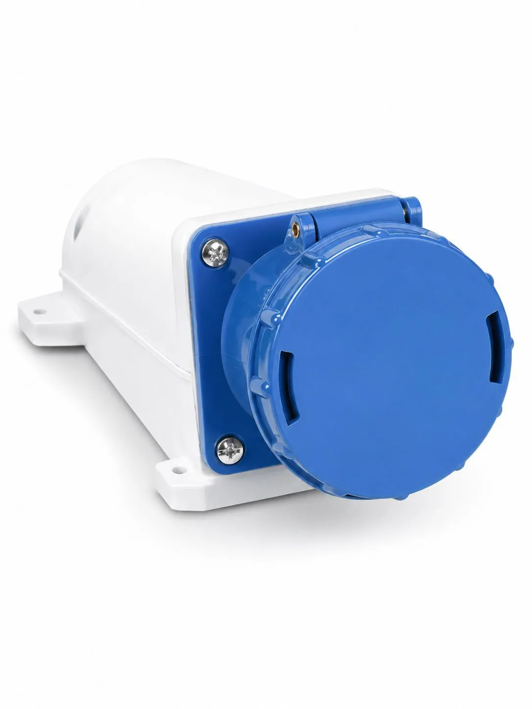 Розетка стационарная 133 2P+PE 63А 200-250В IP54 DEKRON AN0908-0038