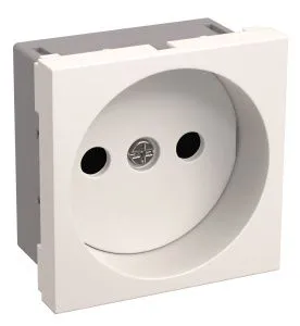 РКС-20-20-П-К Розетка без з/к 2к (на 2 модуля) ПРАЙМЕР белая IEK CKK-40D-RSB2-K01-K