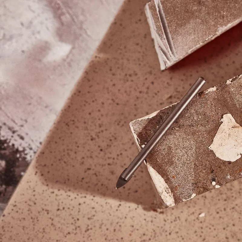 Сверло по стеклу и керамике 5 мм, 2 грани, цилиндр. хвостовик Kranz - Фото 2