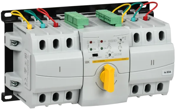 Устройство автоматического ввода резерва модульное АВР-1 STANDARD 63А KARAT IEK