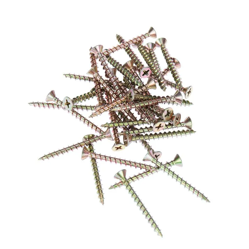 Саморез оконный KRANZ острый, 4.1х40, желтый цинк, упаковка поставщика ( 6 000 шт. ) - Фото 4