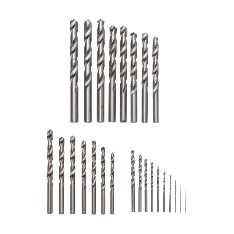 Набор сверл по металлу, 1-13мм (через 0,5мм), HSS, цилиндрический хвостовик, металлический кейс, 25 шт. KRANZ - Фото 2
