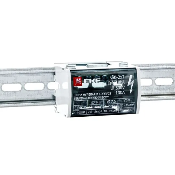 Шина нулевая в корпусе (2х7) EKF - Фото 2