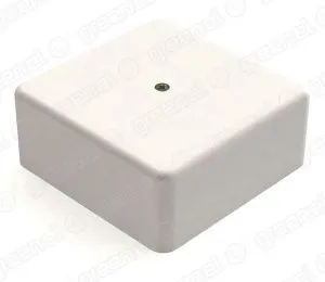 Коробка распределительная о/п 100х100х44мм БЕЛАЯ (25шт) GE41221-01