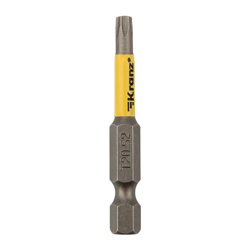 Бита для шуруповерта Torx T20х50 мм (2 шт./уп.) Kranz KR-92-0427-1
