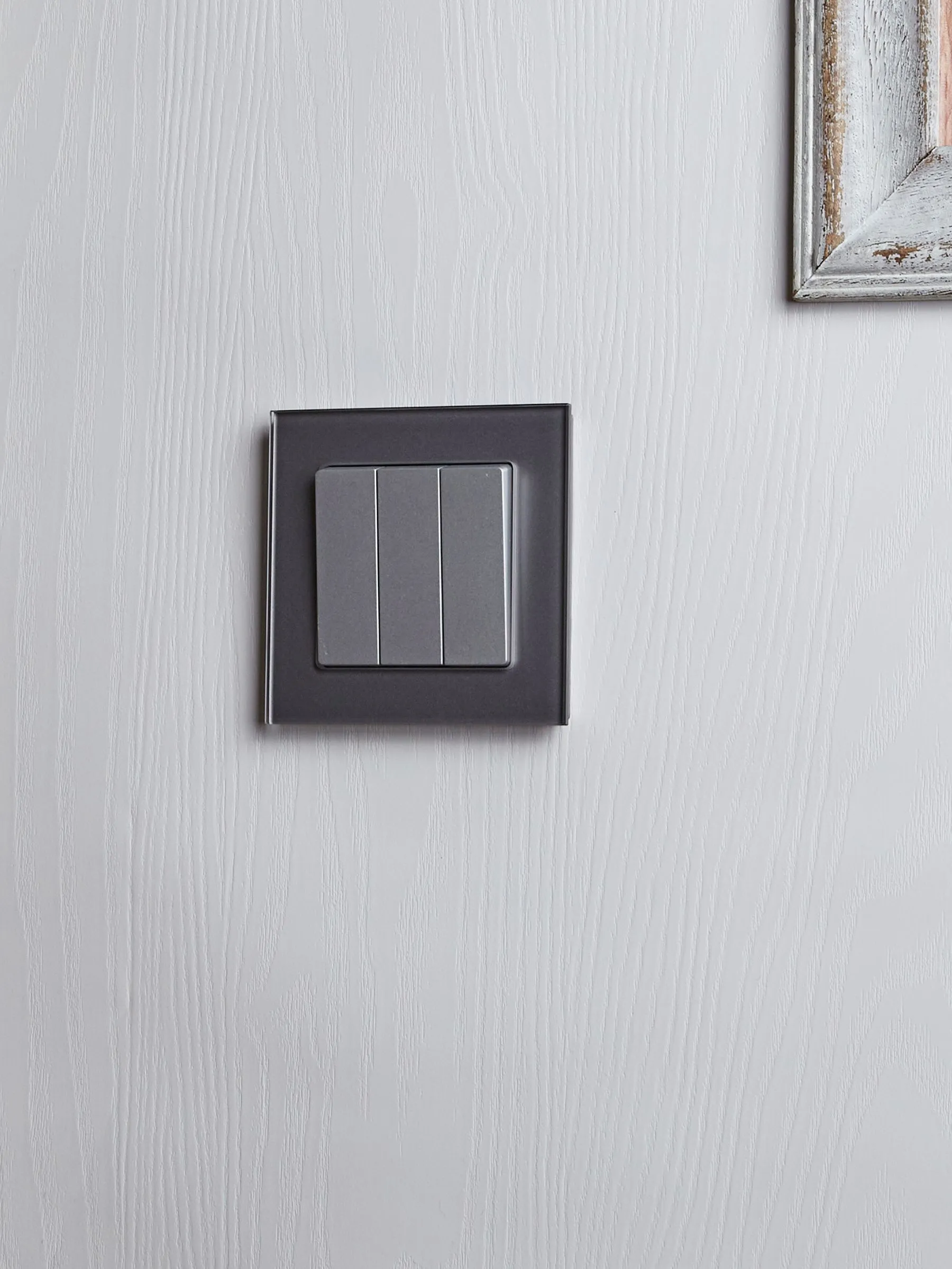 BRITE Выключатель 3-клавишный 10А ВС10-3-0-БрА алюминий IEK - Фото 7