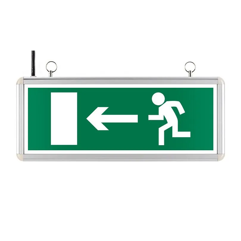 Аварийный указатель выхода WOLTA WEL-1W/02-C  1Вт 2ч IP40, двухсторонний «Выход Налево/Направо» 357*146*23мм 1/20