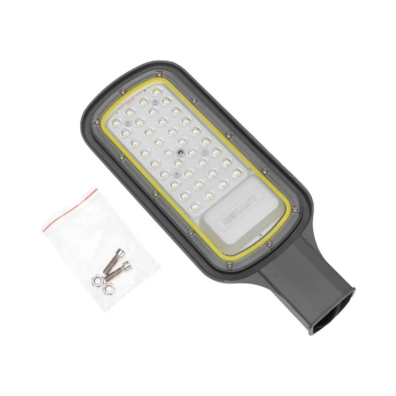 Светильник светодиодный консольный ДКУ 03-50-5000К-Ш-C IP65 черный REXANT - Фото 2