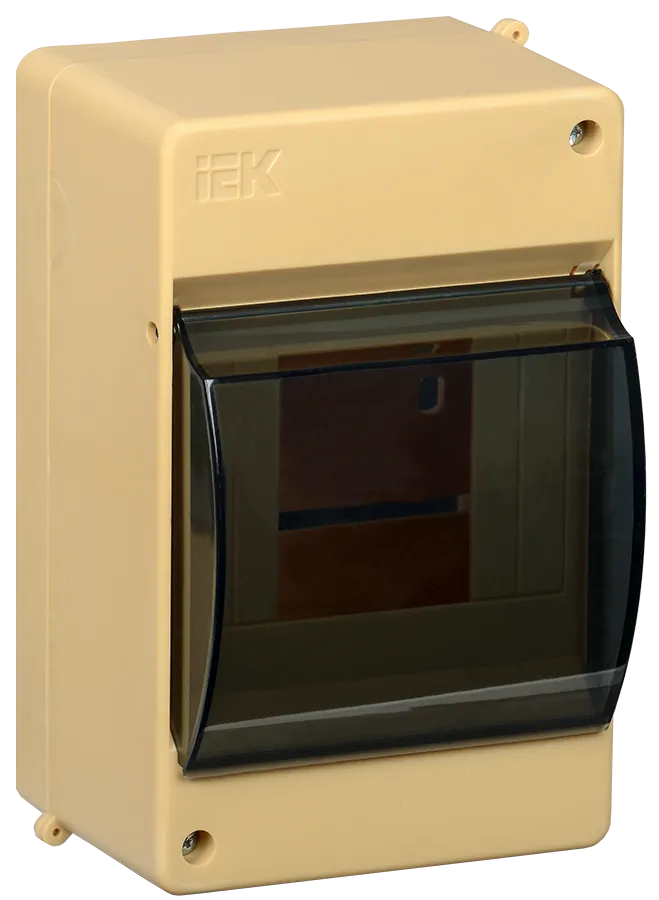 KREPTA 3 Корпус пластиковый КМПн 2/4 IP30 сосна IEK
