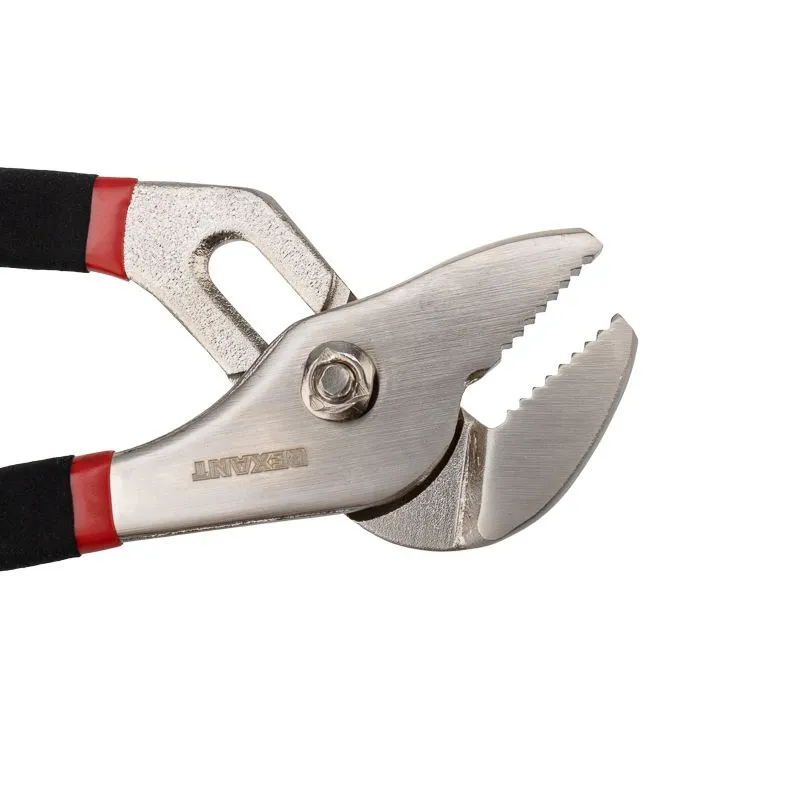 Клещи переставные 200мм никелированные, обливные рукоятки REXANT - Фото 4