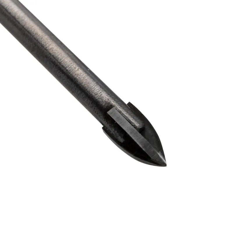 Сверло по стеклу и керамике 4 мм, 4 грани, шестигранный хвостовик Kranz - Фото 2