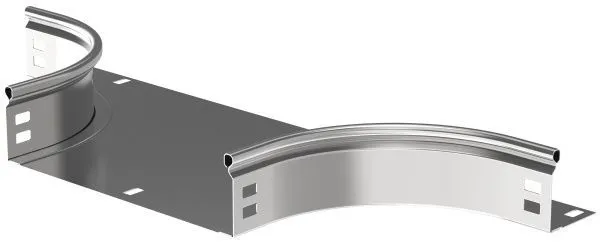 ESCA Отвод Т-образный плавный тип Г01 80х200мм IEK