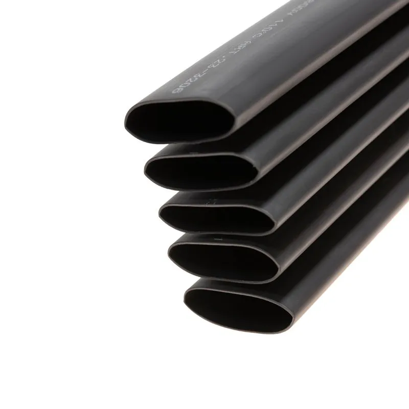 Трубка термоусаживаемая СТТК (4:1) двустенная клеевая 32,0/8,0мм, черная, упаковка 5 шт. по 1м REXANT - Фото 5